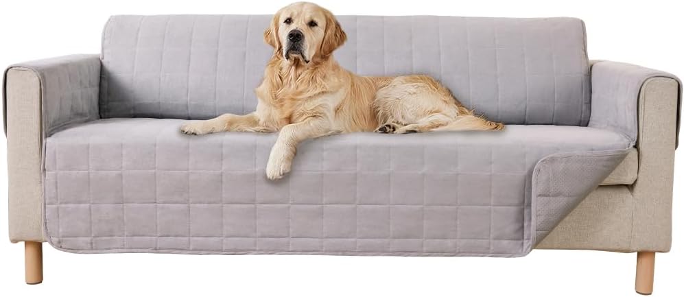 GORILLA GRIP Waterproof Slip-Resistant Sofa Protector Cover