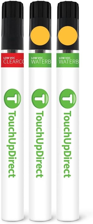 TouchUpDirect Yellow Splash Metallic Tricoat Car Paint Repair Kit