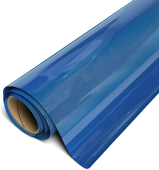 Siser EasyWeed HTV Electric Blue - 3ft Roll for Effortless Iron-On!