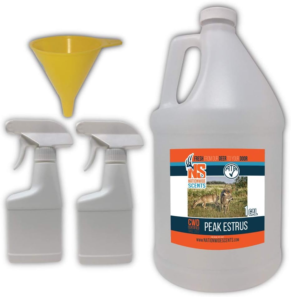 Nationwide Scents Peak Doe Estrus Spray for Effective Hunting