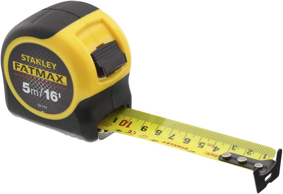 Stanley FATMAX Classic Tape with Blade Armor for Precision Measuring