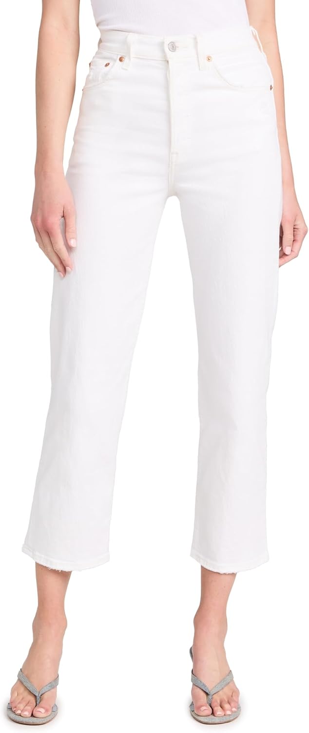 Levi's Women's Premium Ribcage Straight Ankle Jeans Review