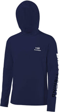BASSDASH UPF 50+ Mens UV Sun Protection Long Sleeve Performance Hoodie
