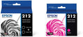 Epson T212 Claria Ink Cartridges Pack - Reliable Prints and Sharp Text
