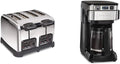 Hamilton Beach 24782 Retro Toaster with Programmable Coffee Maker