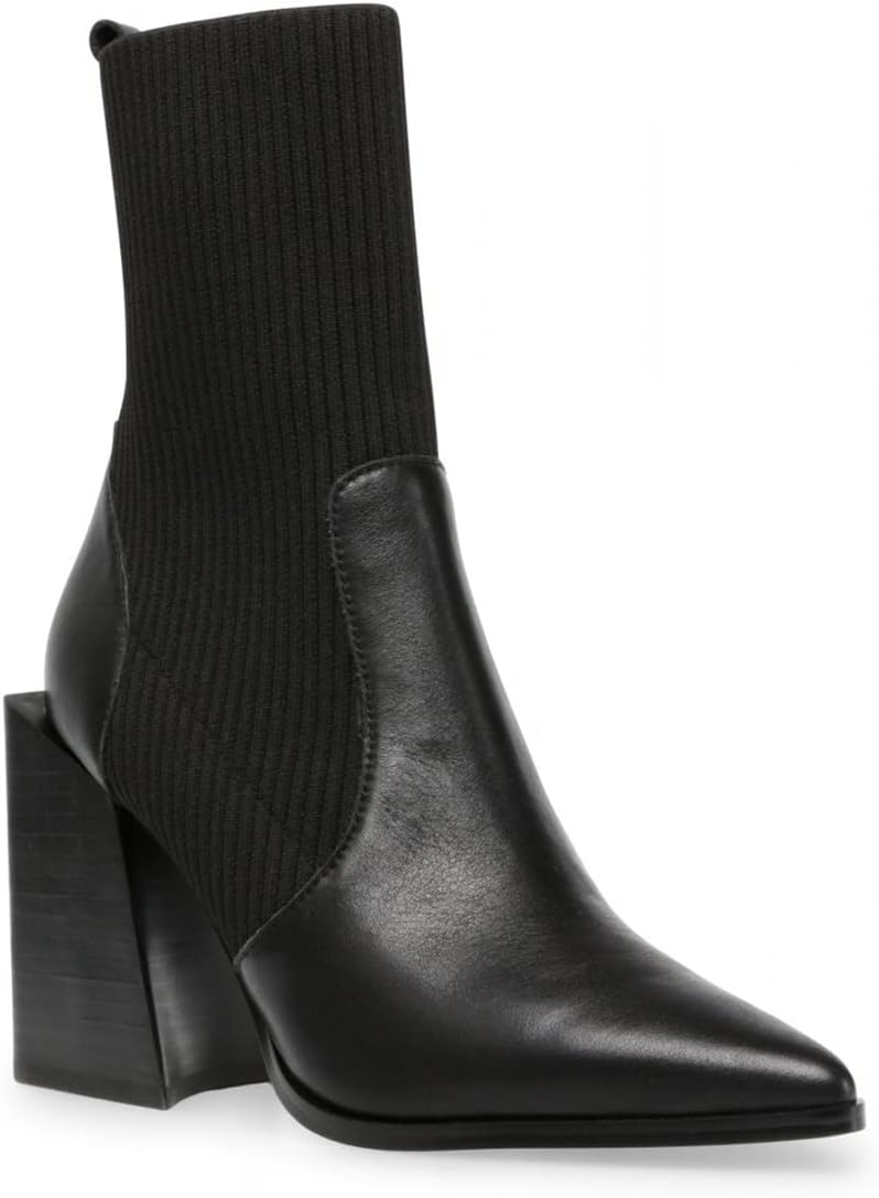 Womens Chunky Stacked Heel Ankle Boots for Stylish Fall Looks