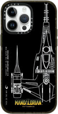 Impact iPhone 14 Pro Max Case Clear Black - Mandalorian Co-Lab