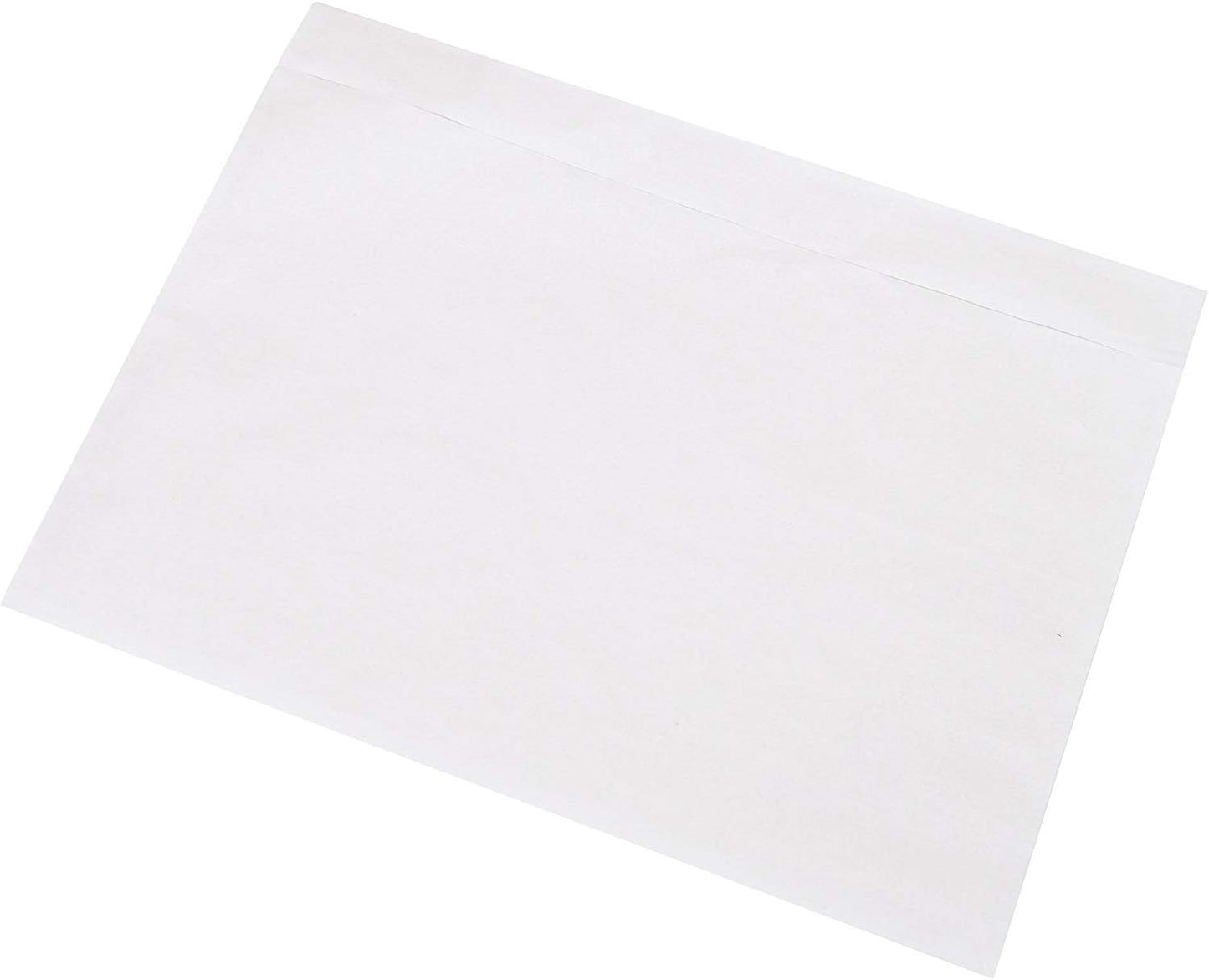SJPACK 2000 Clear Adhesive Top Loading Packing List Envelopes