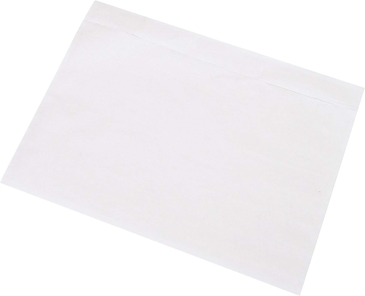 SJPACK 2000 Clear Adhesive Top Loading Packing List Envelopes