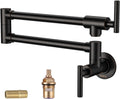 Pot Filler Faucet Oil-Rubbed Bronze Wall Mount - Retro Stove Faucet