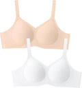 Wireless Bras for Women Plus Size Full Coverage Push Up Bra