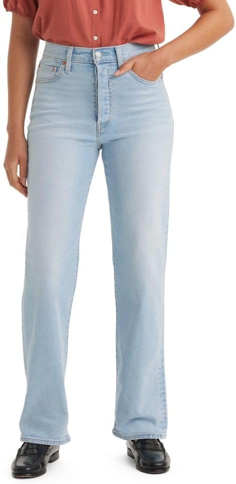 Levi's Women's Ribcage Straight Full Length Jeans for Comfort