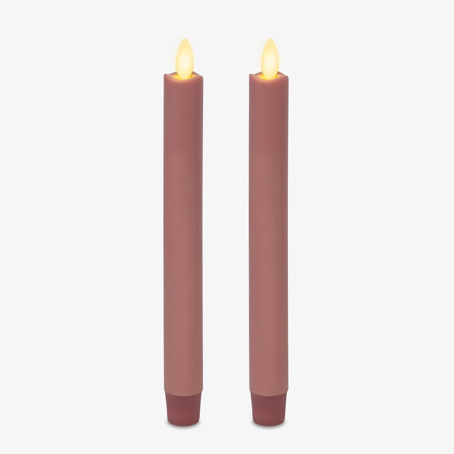 Luminara Flameless Battery Operated Taper Candle Pack of 2