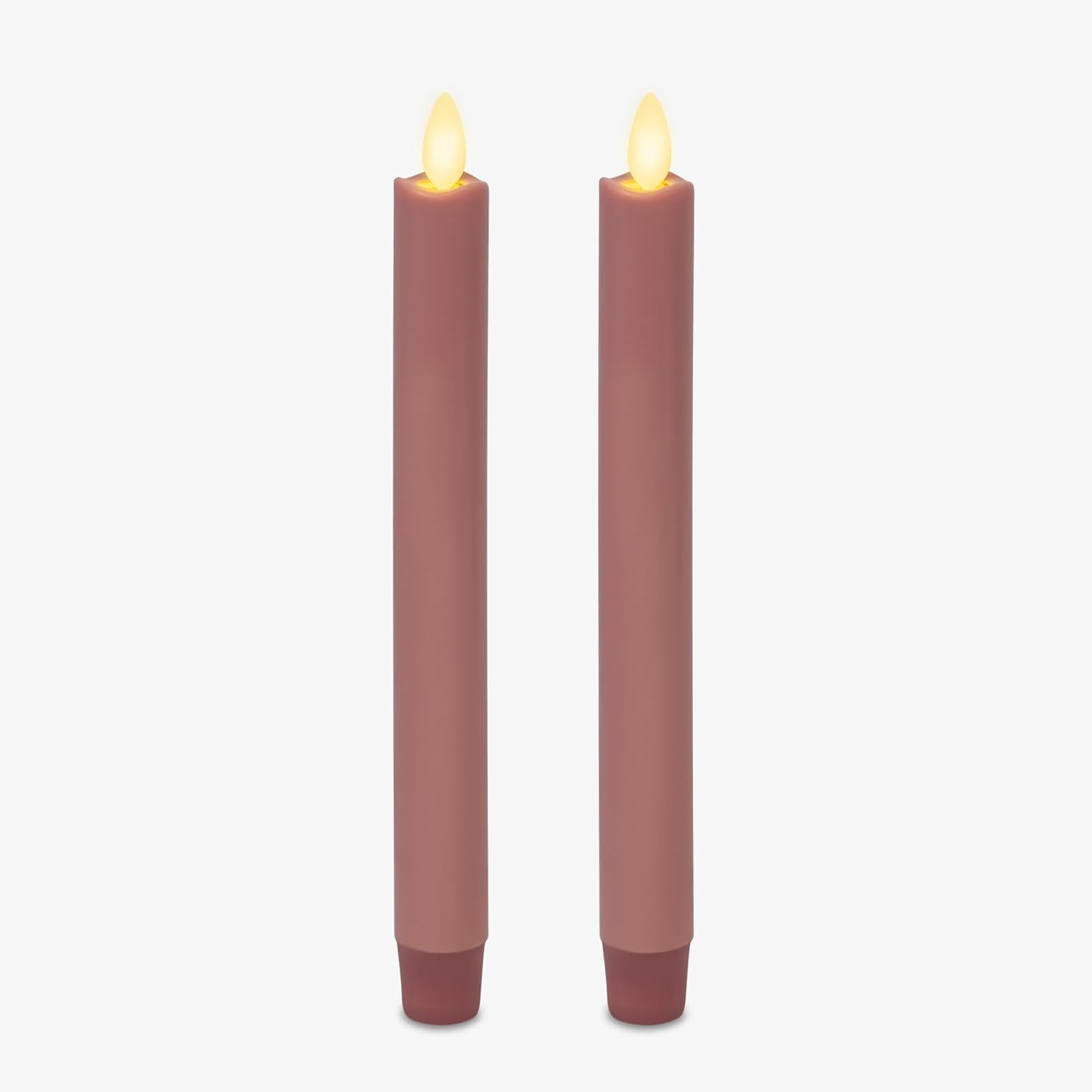 Luminara Flameless Battery Operated Taper Candle Pack of 2