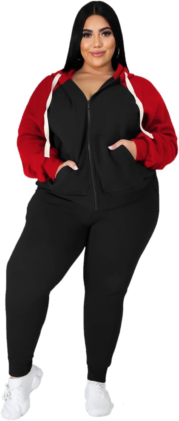 Plus Size Two Piece Outfits for Women - Stylish and Comfy Set