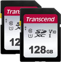 Transcend 128GB SDXC UHS-I Memory Cards for Fast Storage
