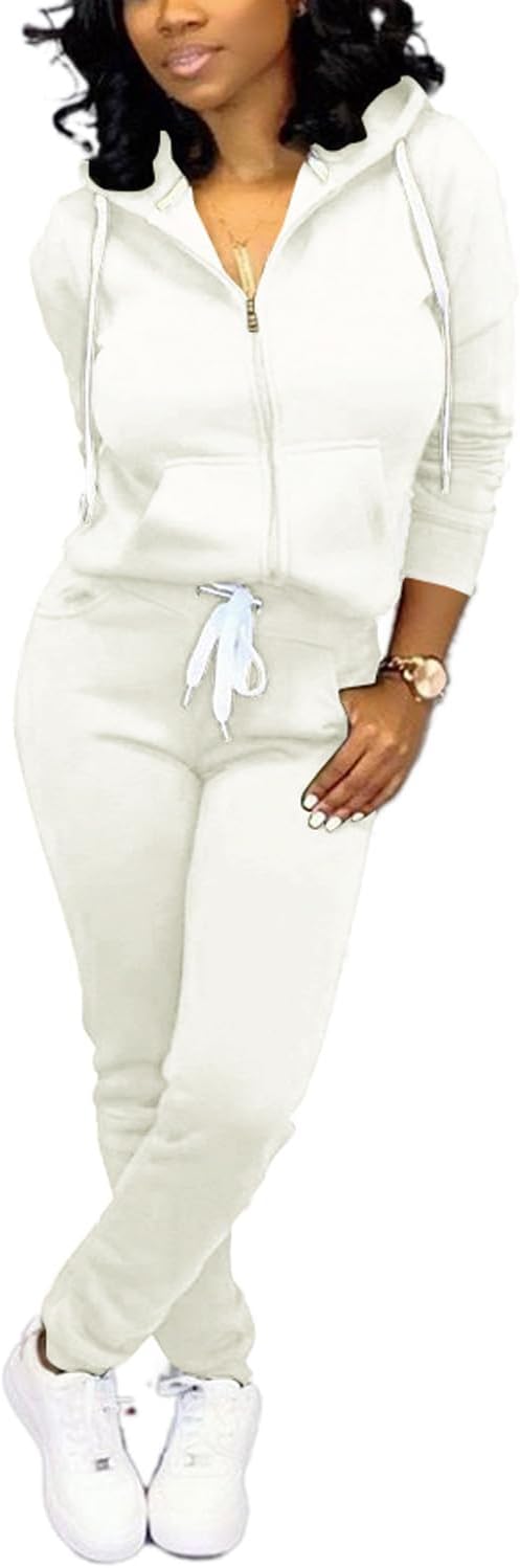 Nimsruc Jogging Suits for Women - Stylish 2 Piece Casual Set