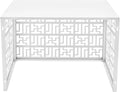 Modern Metal Outdoor AC Privacy Fence - Stylish & Practical