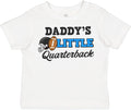 Daddys Little Quarterback Toddler T-Shirt - Playful Game-Day Tee