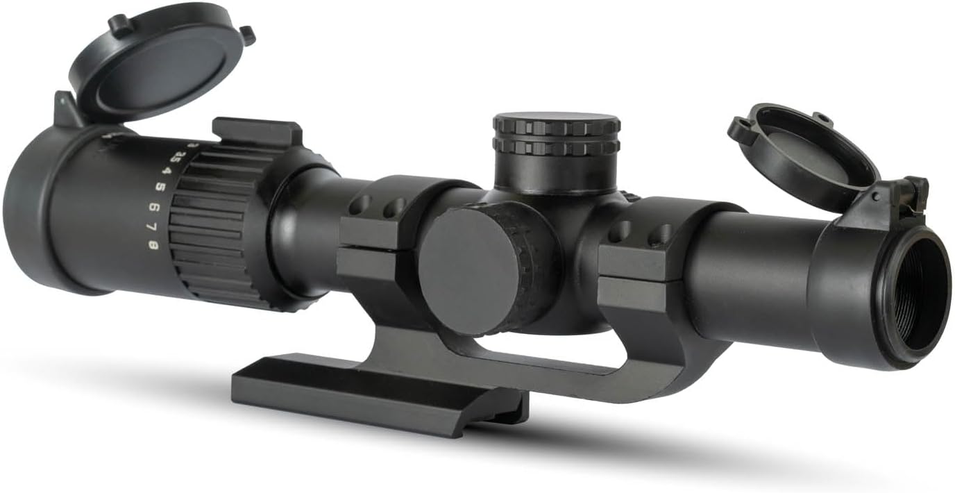 Monstrum Banshee ED 1-10x24 LPVO Scope with Offset Mount
