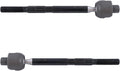 TRQ Front Inner Tie Rod Set Compatible with 2010-2014 Honda Insight