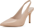 Womens Slingback Pointed Toe Stiletto Pumps - Elegant Office & Party