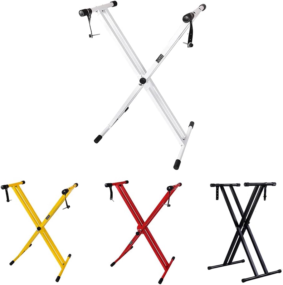 Kadence Heavy-Duty Adjustable Piano Keyboard Stand for Musicians