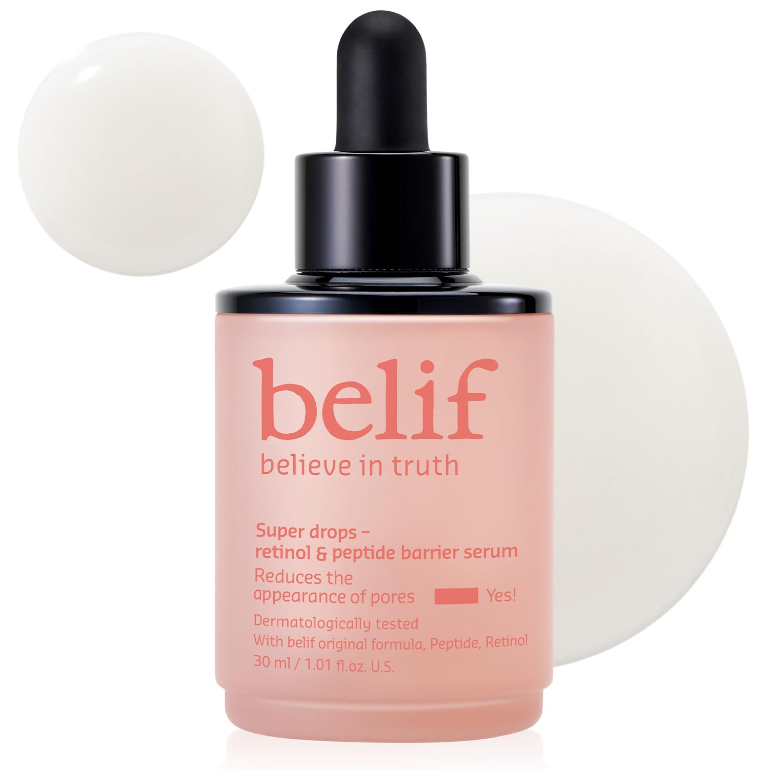 belif Retinol & Peptide Super Drops Serum for Anti-Aging