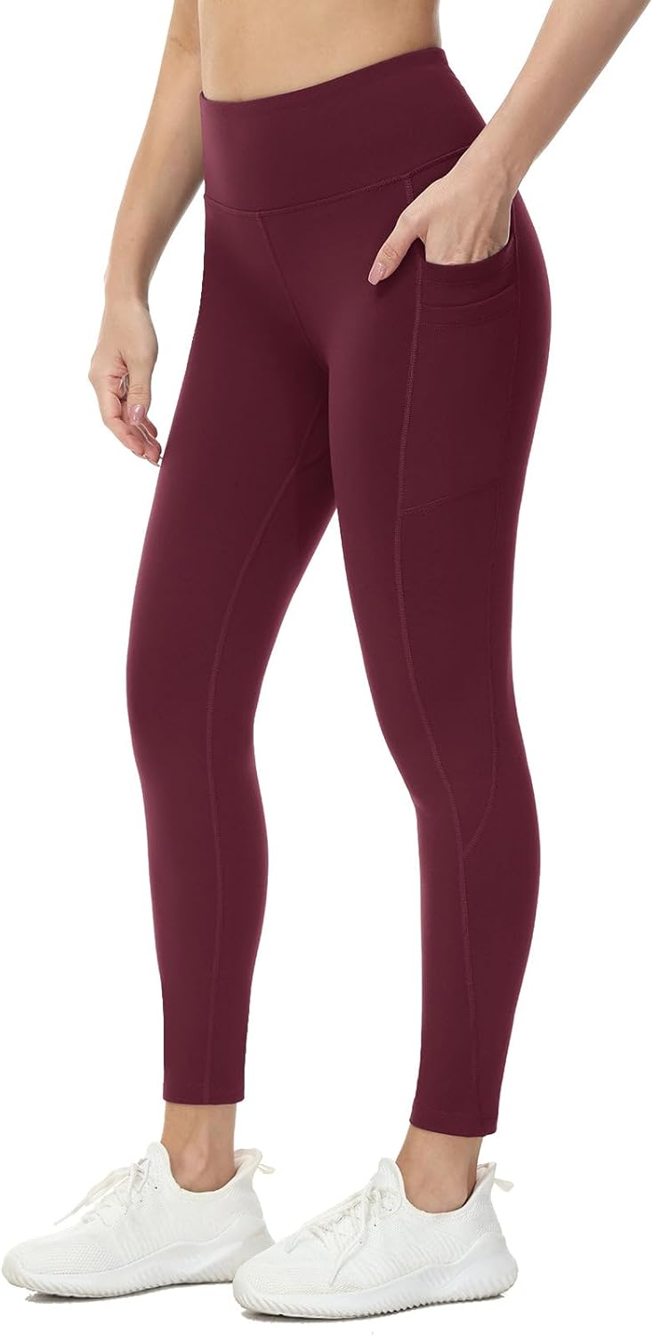 Baleaf Women's Fleece Lined Leggings for Winter Warmth & Comfort