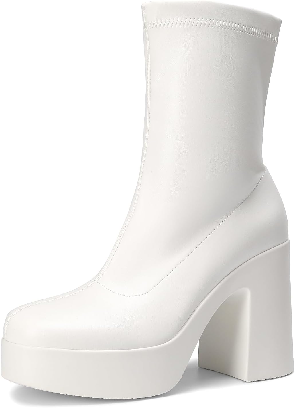 DREAM PAIRS Women's Platform Gogo Ankle Boots for Stylish Looks