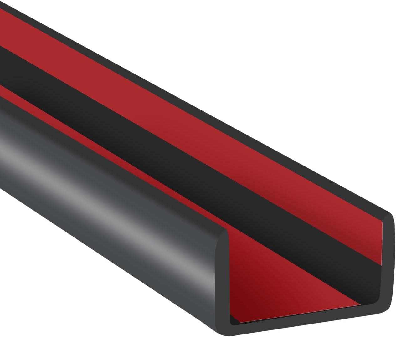Self Adhesive Flexible U Channel Edge Trim for Plywood and More