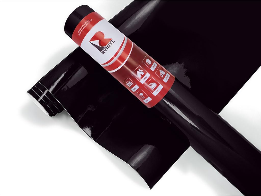 3M 2080 Series G12 Gloss Black Vinyl Car Wrapping Film Roll