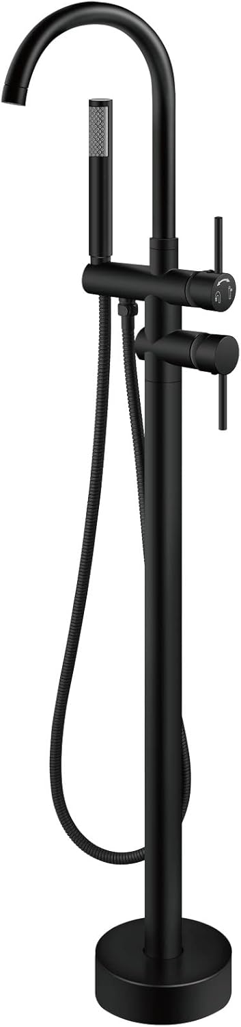 Aolemi Freestanding Bathtub Faucet with Handheld Shower Mixer