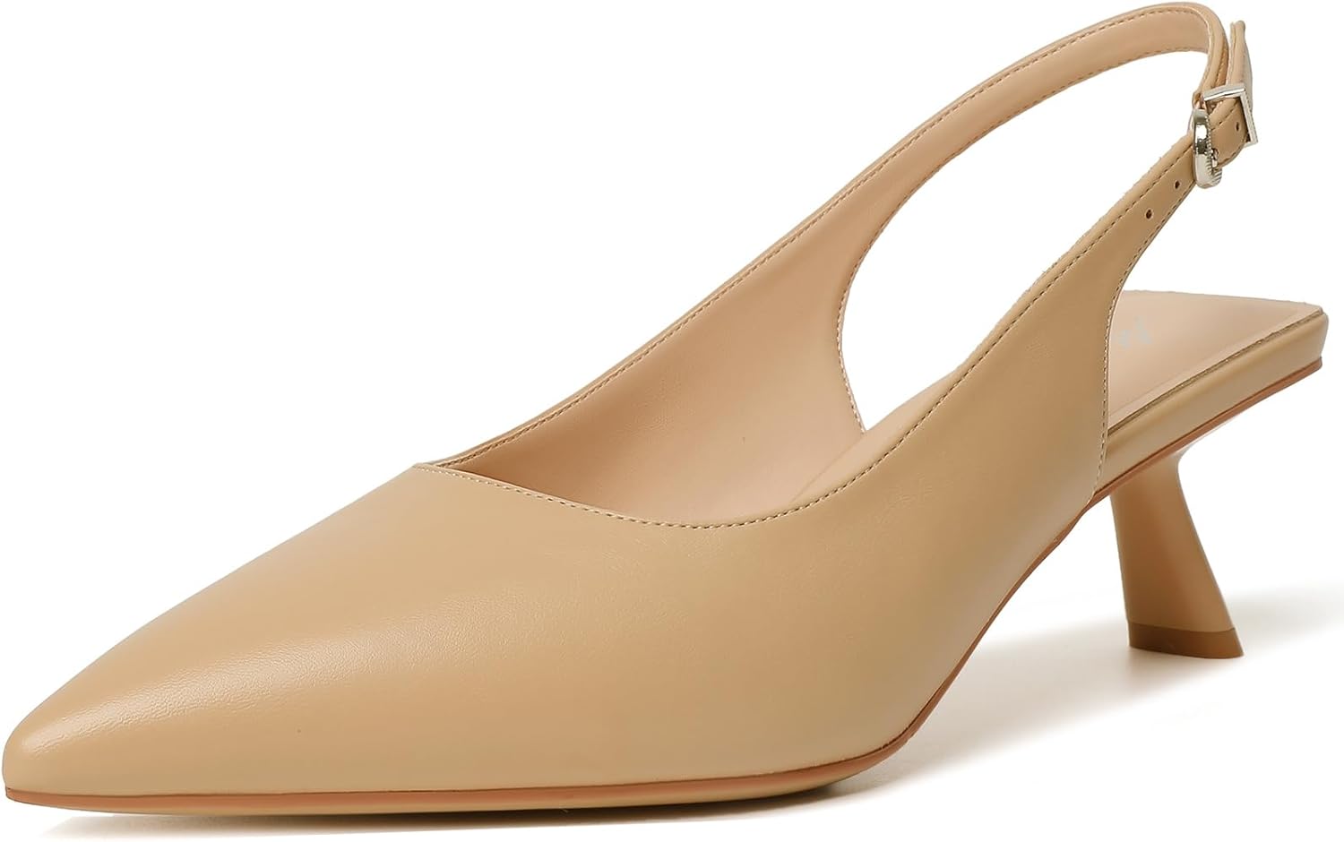 Mostrin Kitten Heels for Women: Stylish Slingback Pumps