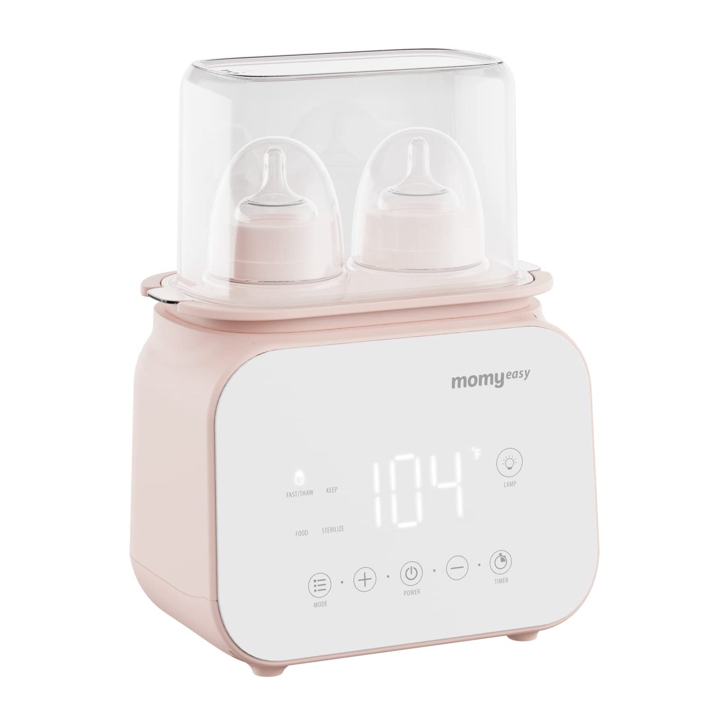 MOMYEASY Baby Bottle Warmer: Fast 7-in-1 Food Heater & Defrost