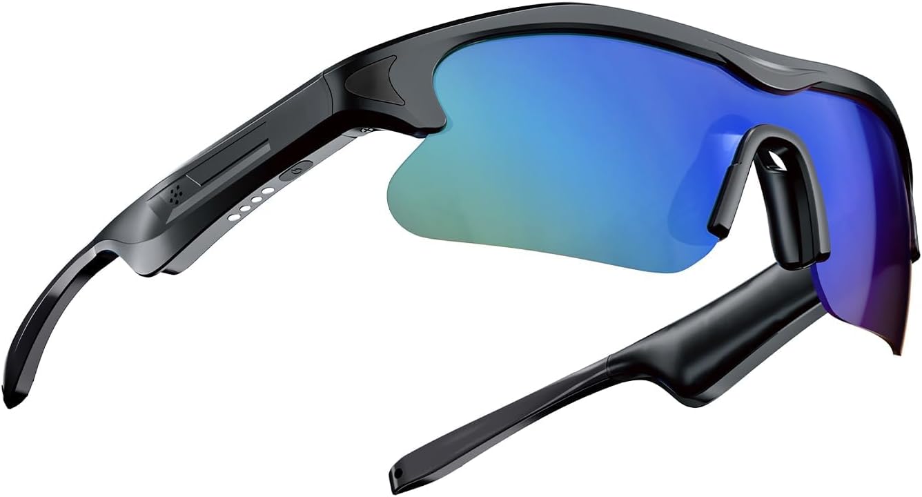 Cycling Bluetooth Glasses with Open-Ear Hi-Fi Audio Experience
