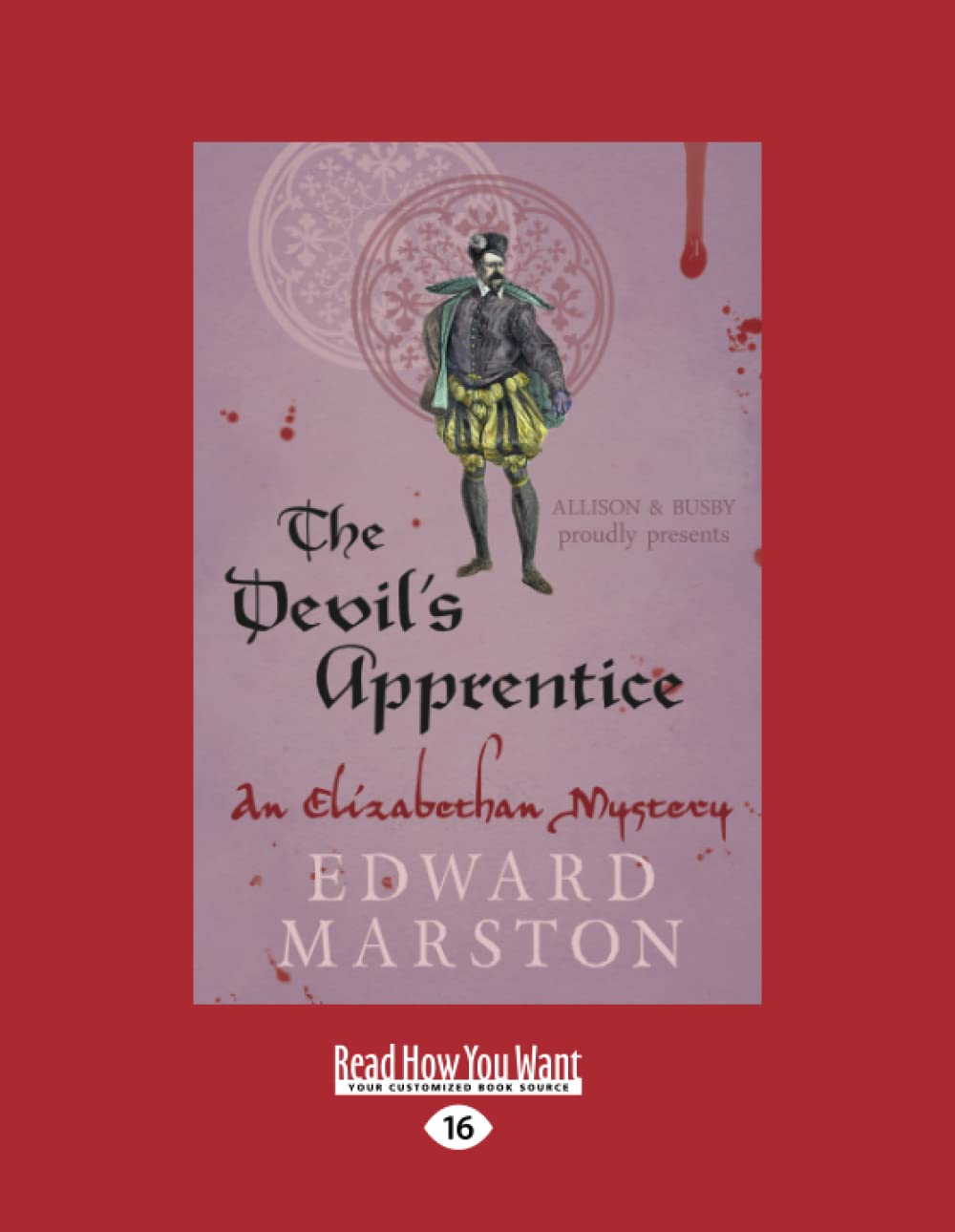 The Devil's Apprentice: An Elizabethan Mystery Large Print Edition