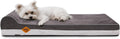 Laifug Orthopedic Memory Foam Dog Bed with Pillow for Comfort
