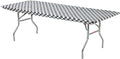 Kwik-Covers 6 ft Rectangle Table Covers 30in x 72in Bundle of 5