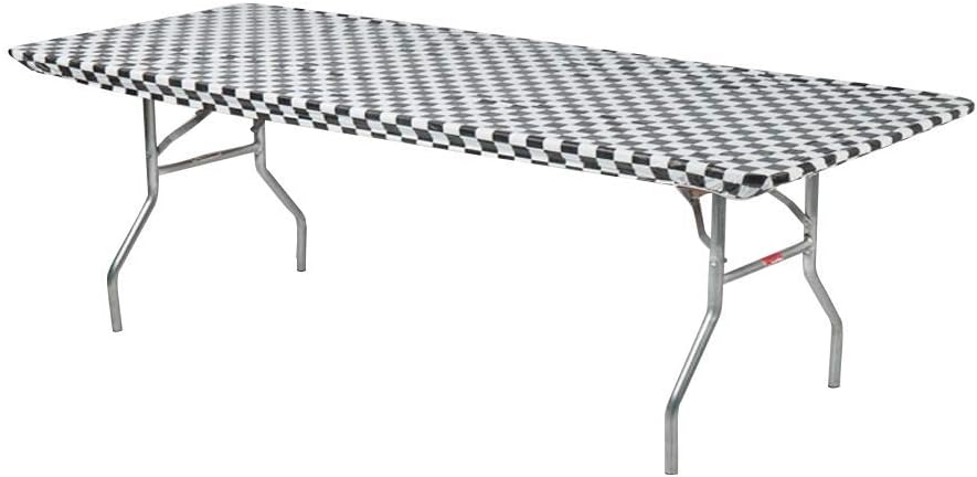 Kwik-Covers 6ft Rectangle Plastic Table Covers for Parties