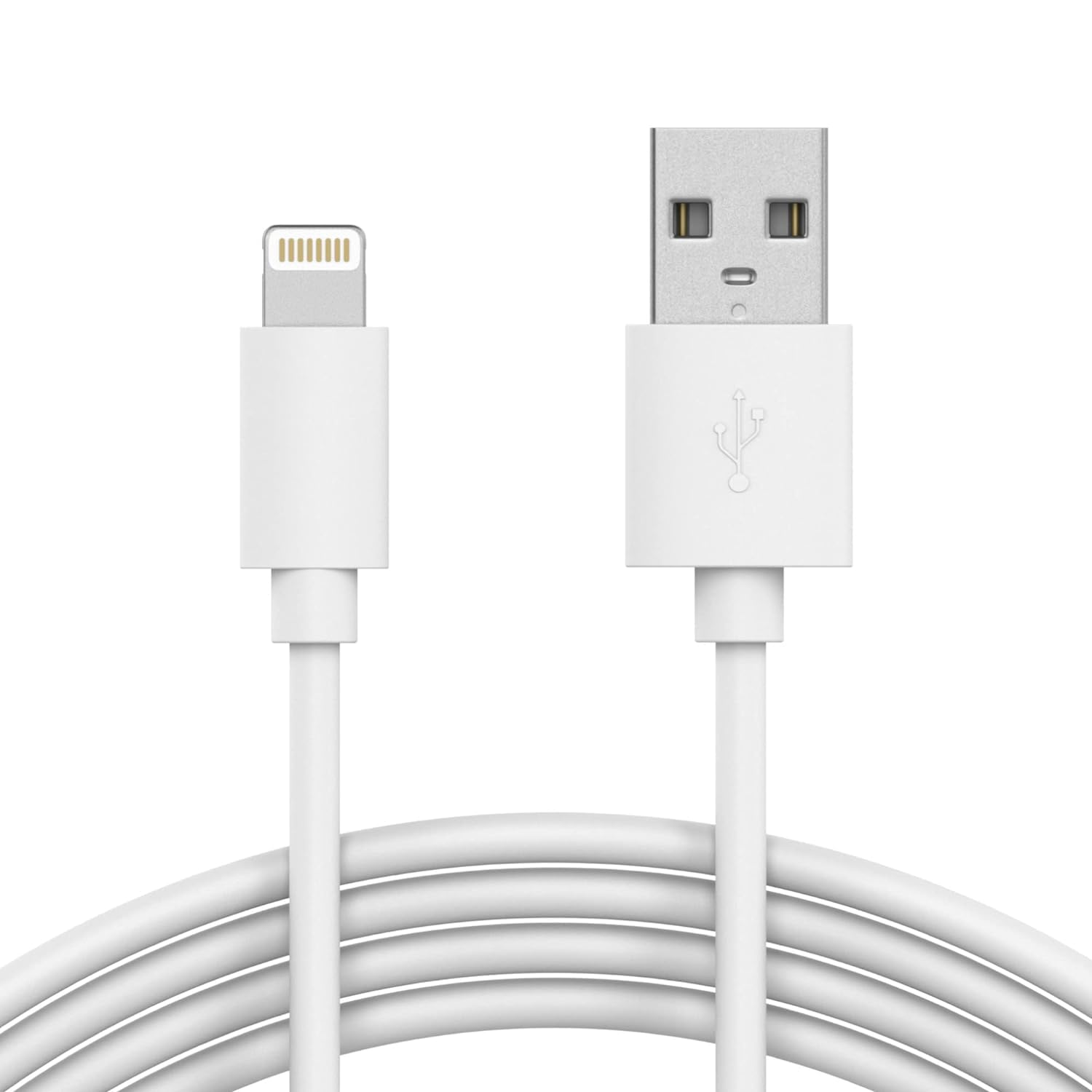 Charge Faster with TalkWorks Lightning Cable - MFi-Certified - 10ft Long