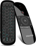 WeChip W1 Air Mouse Remote Control with Keyboard - 2.4G Wireless