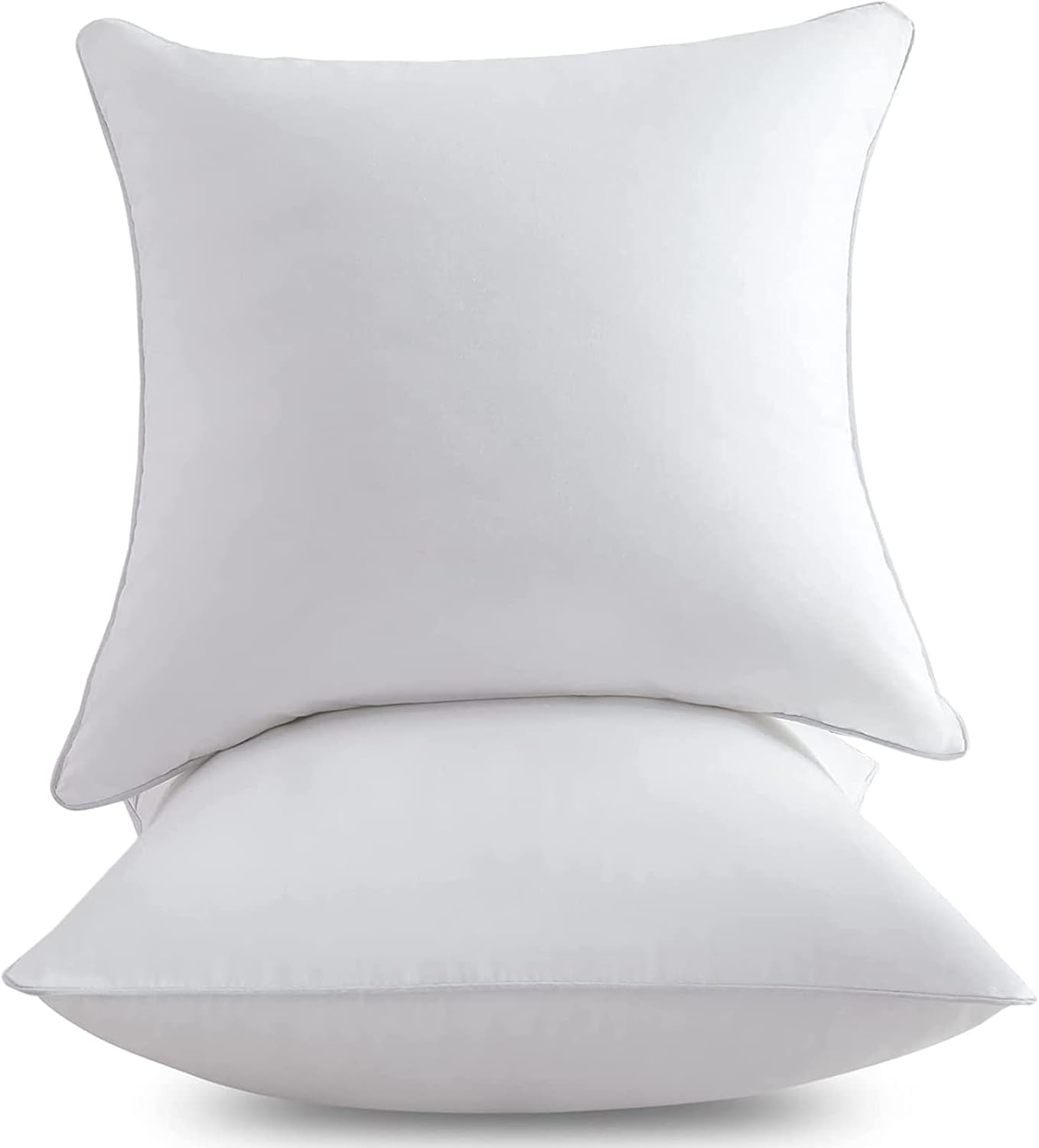 26 x 26 Euro Pillow Inserts for Decorative Couch and Bed Use
