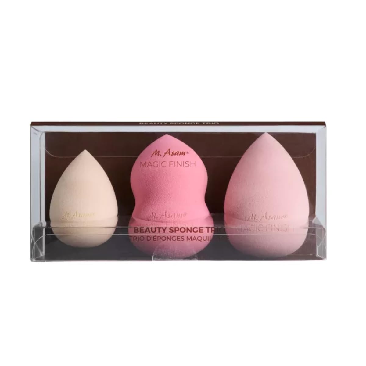 3pc M. Asam MAGIC FINISH Makeup Sponges - Perfect Blend & Apply