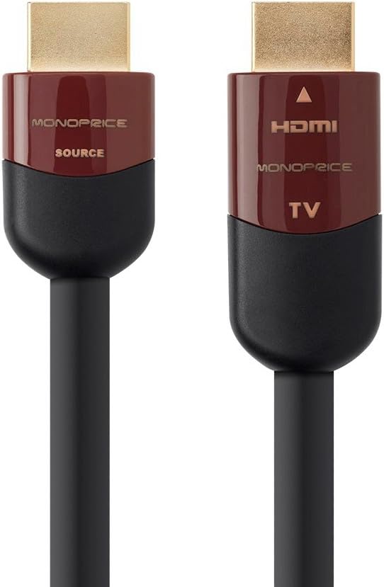 Monoprice 4K High Speed HDMI Cable - 75ft, 18Gbps, HDR