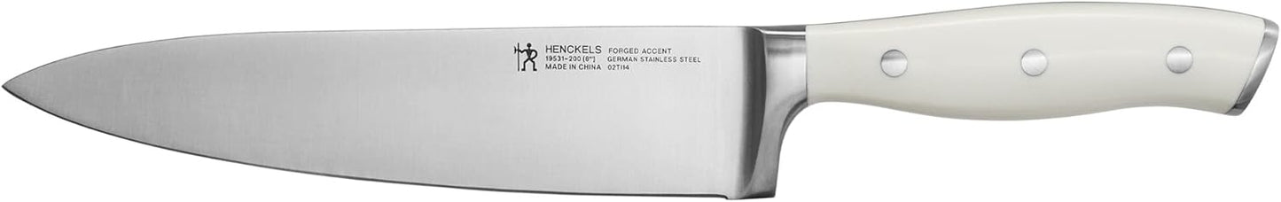 HENCKELS Forged Accent 8-inch Chef Knife for Precision Cutting