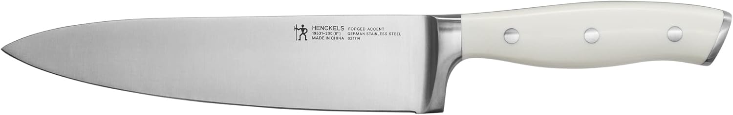 HENCKELS Forged Accent 8-inch Chef Knife for Precision Cutting