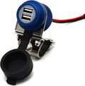Cliff Top Motorcycle USB Charger Dual USB 4.6A - Waterproof and Heavy