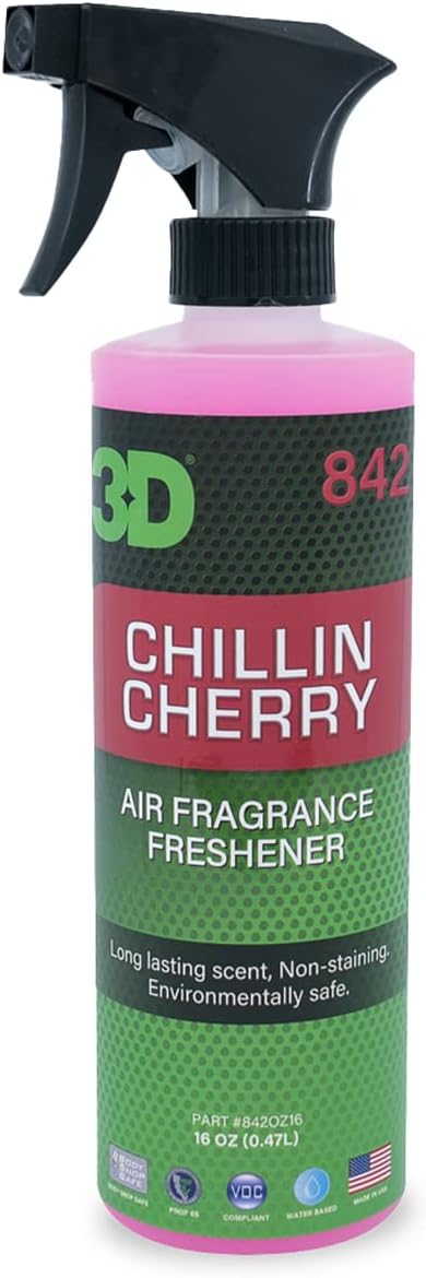 Chillin Cherry Scent 3D Car Air Freshener |16oz.