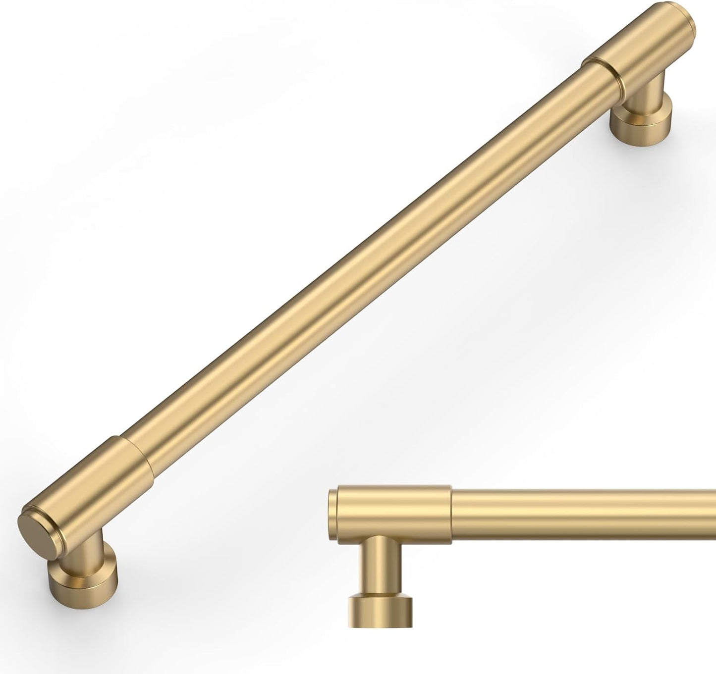 Champagne Bronze Cabinet Pulls 7.5 Inch for Kitchen and Bathroom